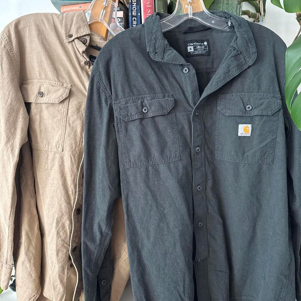 Carhartt-wip Men's Black and Grey Shirt